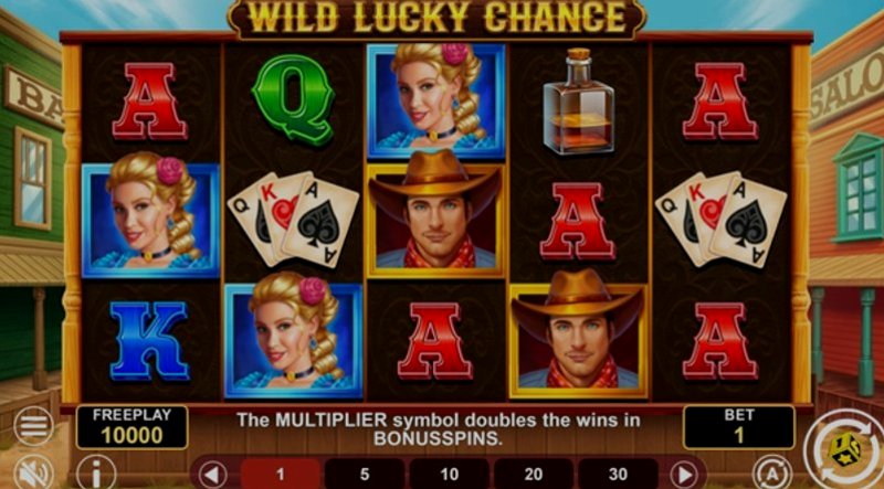 Играть Wild Lucky Chance от 1spin4win в казино 1Win