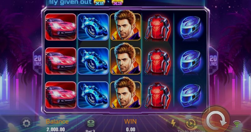 Играть Wild Racer от Tadagaming в казино 1Win