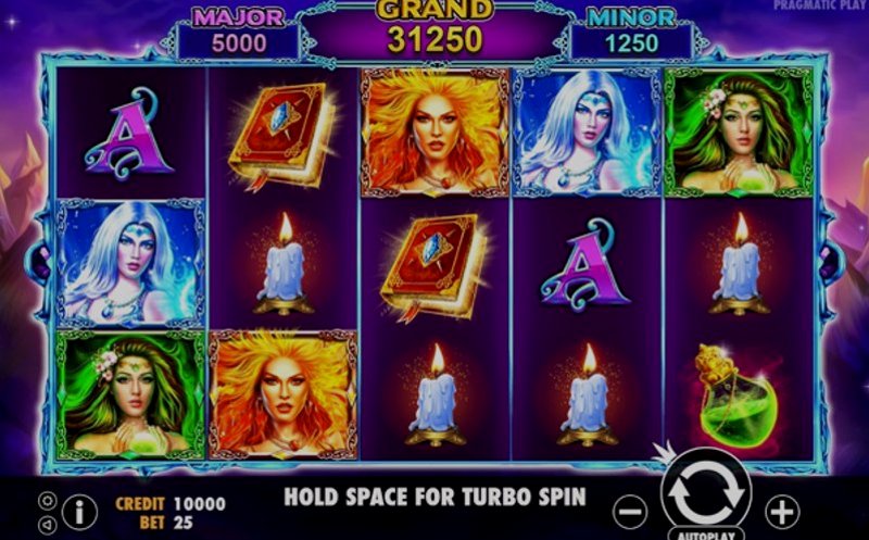 Играть Wild Spells от Pragmatic в казино 1Win