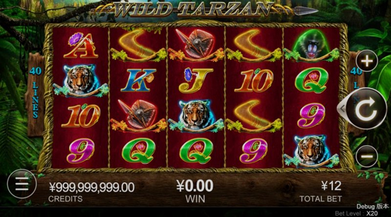 Играть Wild Tarzan от Cq9 в казино 1Win