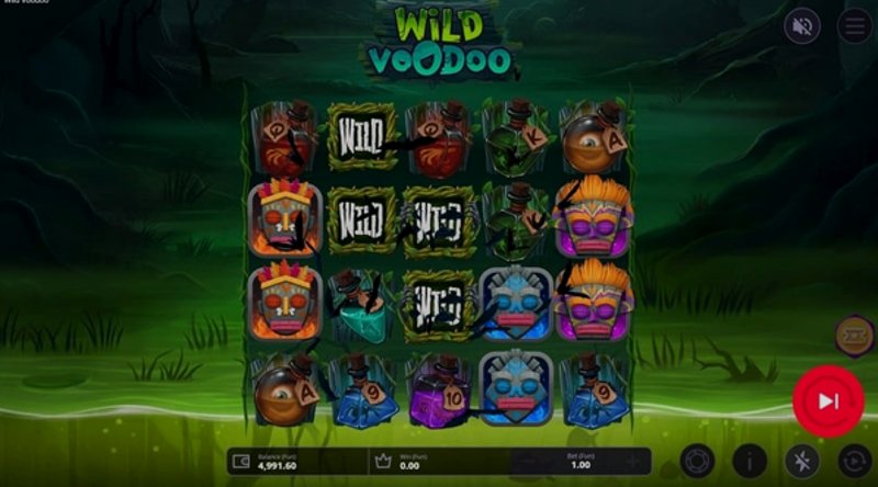 Играть Wild Voodoo от Onetouch в казино 1Win