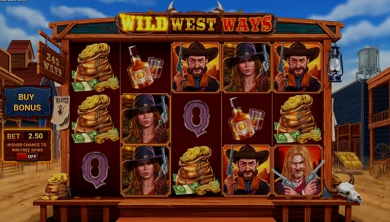 Играть Wild West Ways от Pariplay в казино 1Win