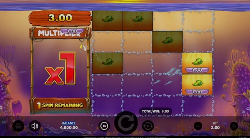 Играть Wild Wild Bass от Stakelogic в казино 1Win