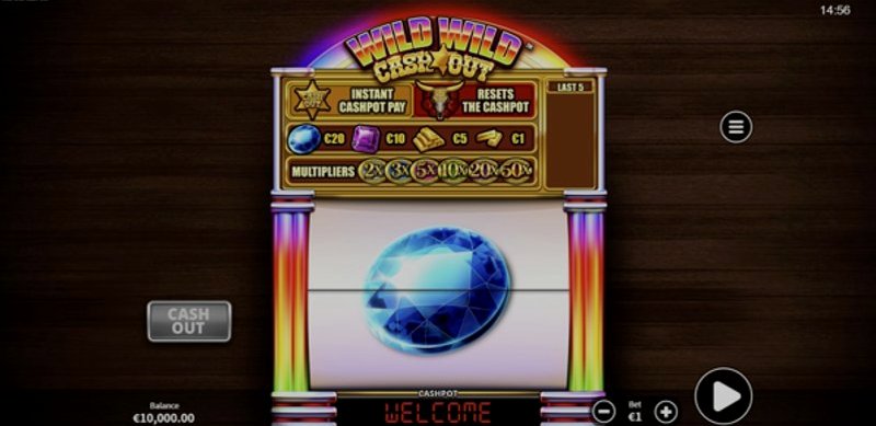 Играть Wild Wild Cash Out от Skywind в казино 1Win