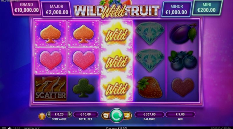Играть Wild Wild Fruit от Gameart в казино 1Win