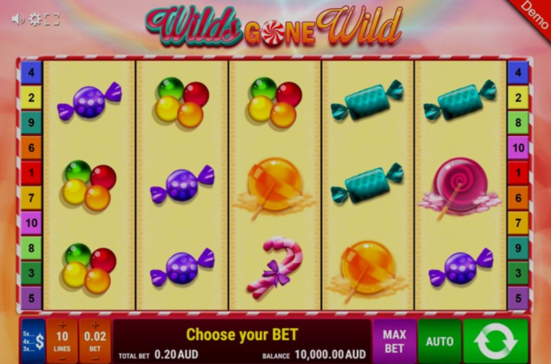 Играть Wilds Gone Wild от Gamomat в казино 1Win