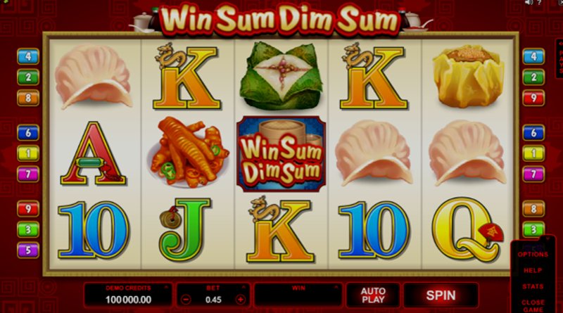 Играть Win Sum Dim Sum от Microgaming в казино 1Win