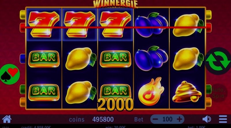 Играть Winnergie от Swintt в казино 1Win