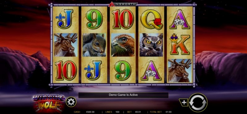 Играть Winning Wolf от Ainsworthgame в казино 1Win