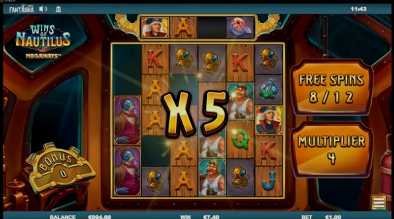 Играть Nautilus от Champion в казино 1Win