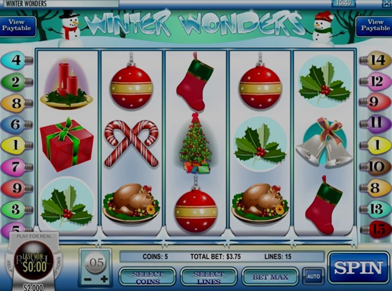 Играть Winter Wonders от Red Tiger в казино 1Win