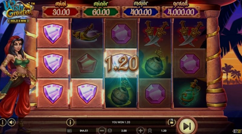 Играть Wish Granted от Betsoft в казино 1Win