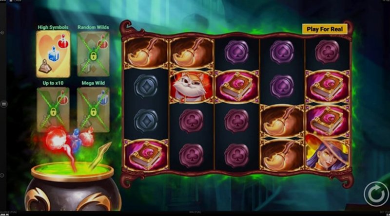 Играть Witch Feature от Games Global в казино 1Win