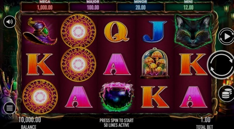 Играть Witch Treasures от Gamebeat в казино 1Win