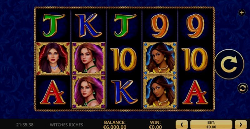 Играть Witches Riches от High5 в казино 1Win