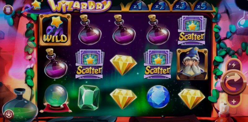 Играть Wizardry от Kagaming в казино 1Win