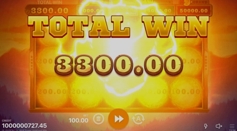 Играть Wolf Power: Hold and Win от Playson в казино 1Win