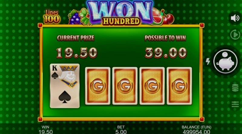 Играть Won Hundred от Gamzix в казино 1Win