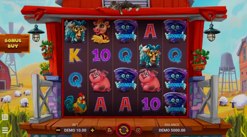 Играть Wonder Farm от Evoplay в казино 1Win