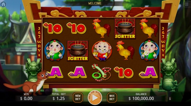 Играть Wong TaiSin от Kagaming в казино 1Win