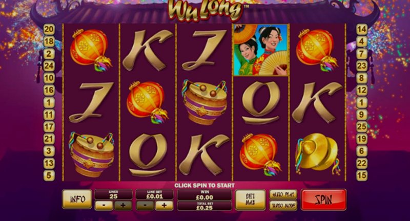 Играть Wu Long от Playtech в казино 1Win