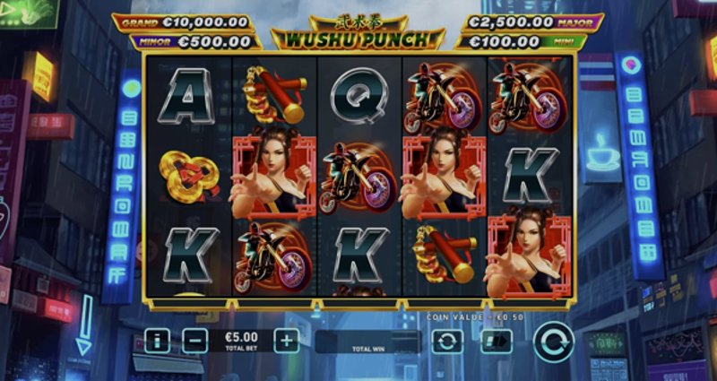 Играть Wushu Punch от Playtech в казино 1Win