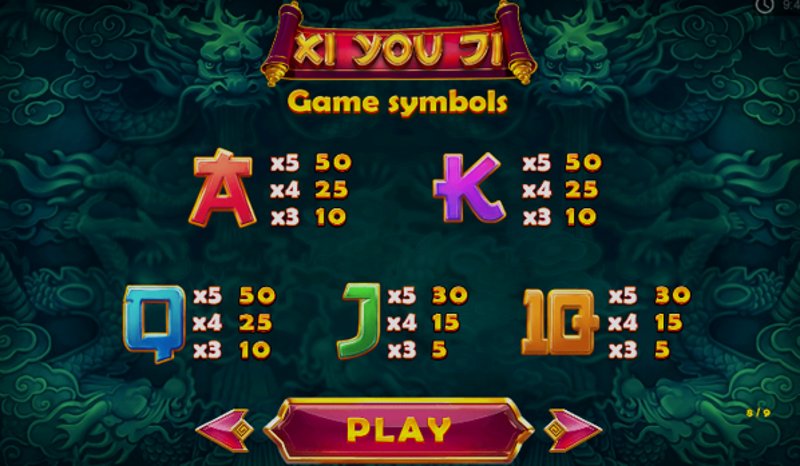Играть Xi You Ji от Pariplay в казино 1Win