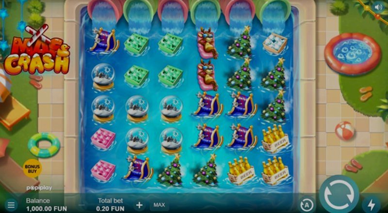 Играть Xmas Crash от Popiplay в казино 1Win