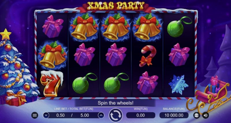 Играть Xmas Party от Zillion в казино 1Win