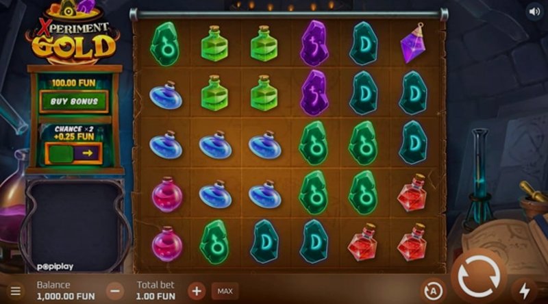 Играть Xperiment Gold от Popiplay в казино 1Win