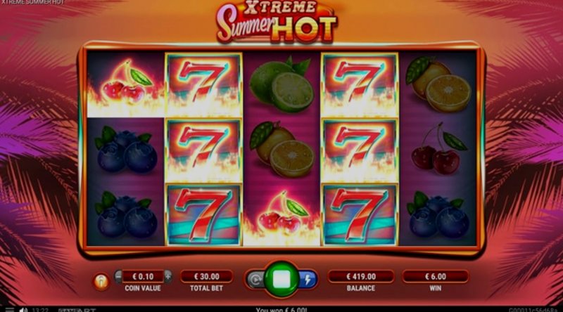 Играть Xtreme Summer Hot от Gameart в казино 1Win