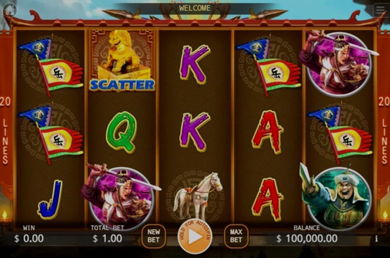 Играть Yue Fei от Kagaming в казино 1Win