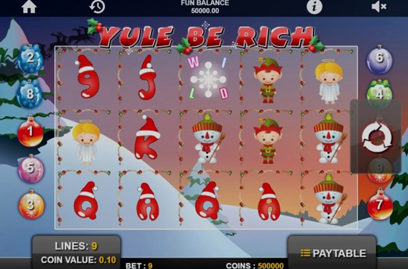 Играть Yule be Rich в казино 1Вин