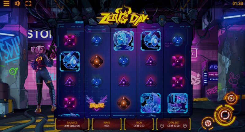 Играть Zero Day от Mancala Gaming в казино 1Win