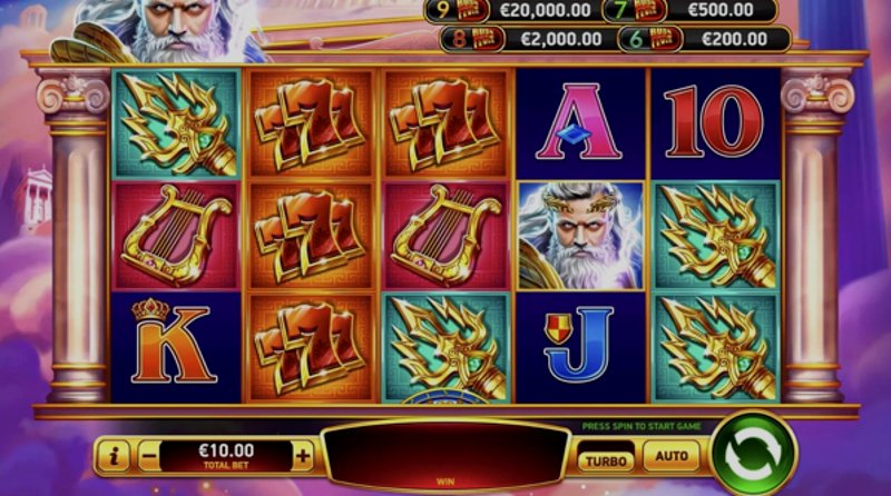 Играть Zeus Rush Fever от Rubyplay в казино 1Win