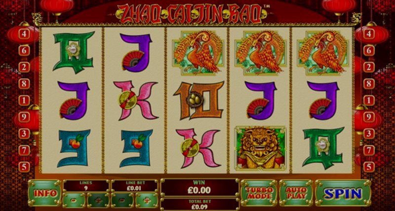 Играть Zhao Cai Jin Bao от Playtech в казино 1Win