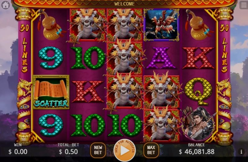 Играть Zhong Yi and Dragon от Kagaming в казино 1Win