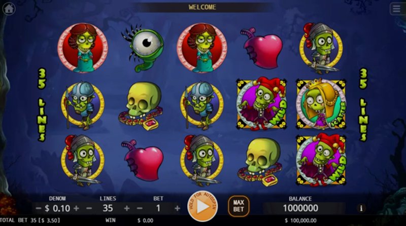Играть Zombie Land от Kagaming в казино 1Win
