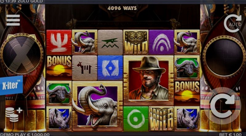 Играть Zulu Gold от Elk в казино 1Win