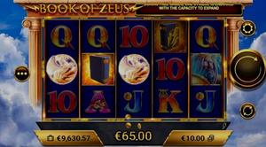 Book of Zeus 1Win