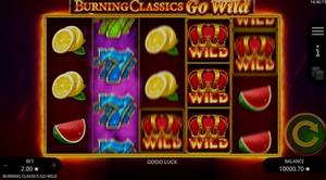 Burning Classics go Wild 1Win