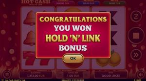 Hot Cash: Hold ‘n’ Link
