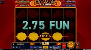 Hot Slot™: 777 Rubies Extremely Light