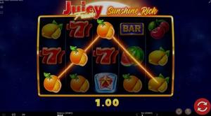 Juicy Fruits Sunshine Rich 1Win