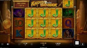 Raiders of the Lost Book 1Win