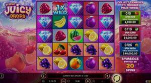 Triple Juicy Drops 1Win